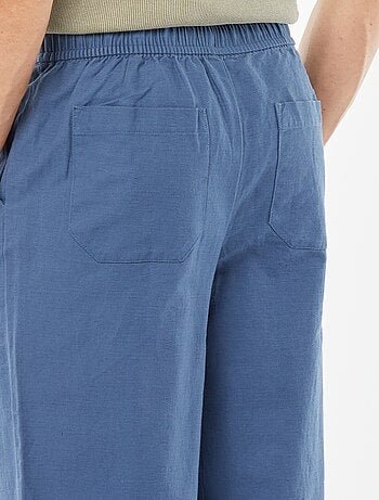 Broek met veel zakken