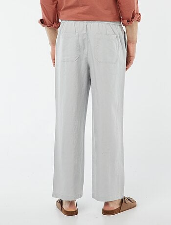 Broek met veel zakken