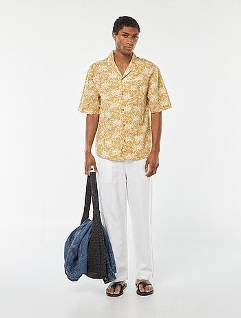 Broek met veel zakken