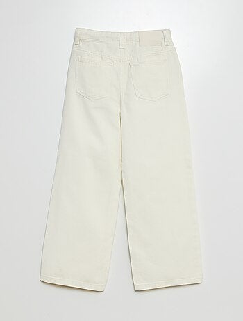 Broek met wijde pijpen