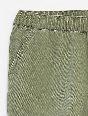 Broek met zakken en verstelbare taille