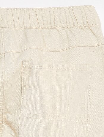 Broek met zakken en verstelbare taille