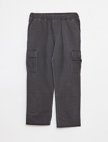 Broek met zakken en verstelbare taille