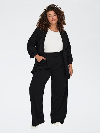 Broek van stretchtricot 'Only Carmakoma'