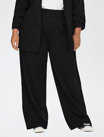 Broek van stretchtricot 'Only Carmakoma'