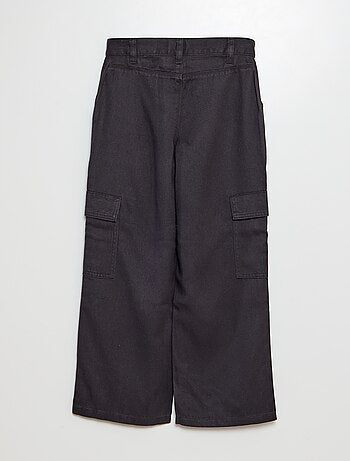 Broek van twill met meerdere zakken
