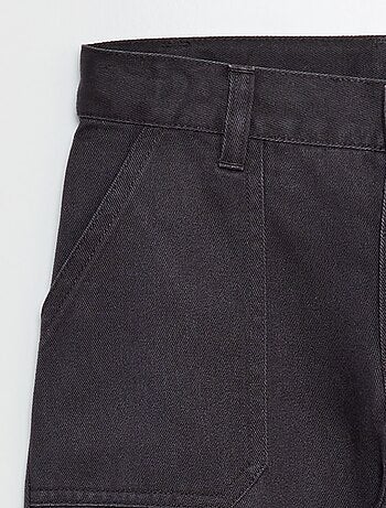 Broek van twill met meerdere zakken