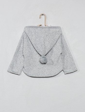 Meisje 0-36 maanden - Cape van zacht tricot 'Bisou' - Kiabi