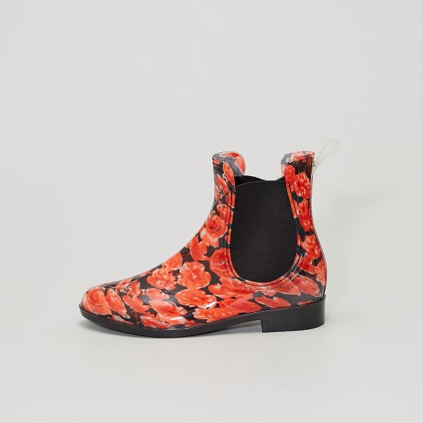 Chelseaboots Dameskleding - rood - Kiabi - 10,80€