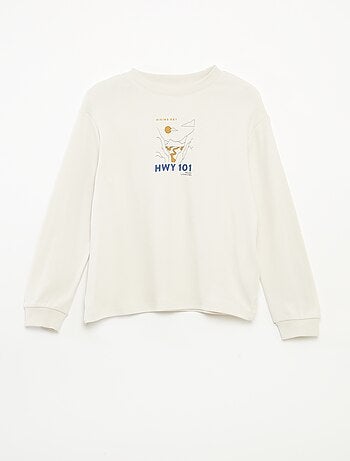 Comfortabel T-shirt met print