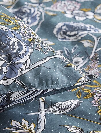 Dekbedset met bloemenprint - Voor 2-persoonsbed