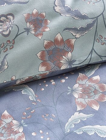 Dekbedset met bloemmotief - Voor 2-persoonsbed