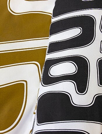 Dekbedset met fantaisieprint - Voor 2-persoonsbed