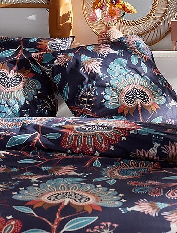 Dekbedset met Indische print - Voor 2-persoonsbed