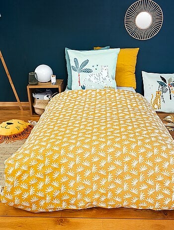 Dekbedset met jungleprint - 1-persoonsbed