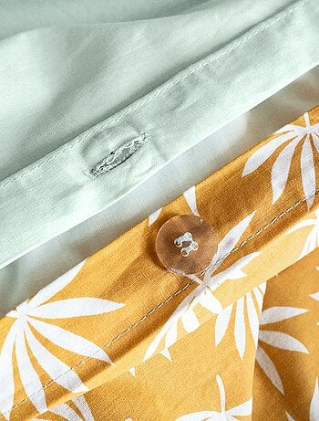 Dekbedset met jungleprint - 1-persoonsbed