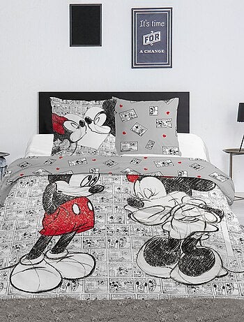 Dekbedset met 'Minnie'-print - Voor 2-persoonsbed