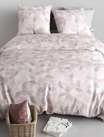 Dekbedset met print - dekbedovertrek + 2 kussenslopen - Voor 2-persoonsbed