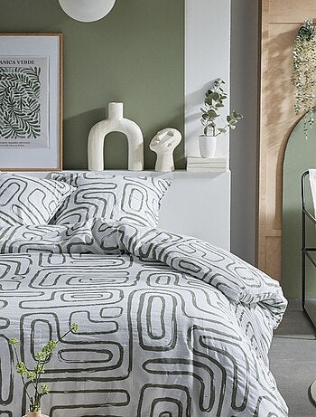 Dekbedset met print - Voor 2-persoonsbed