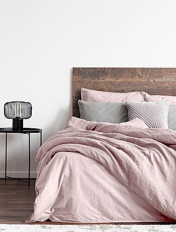 Dekbedset van linnenmix - Voor 2-persoonsbed