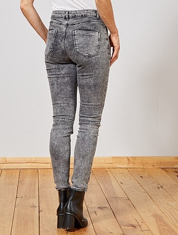 Denim bikerbroek - Kiabi