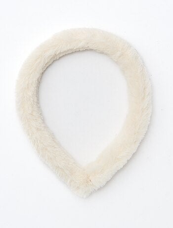 Diadeem van zacht tricot