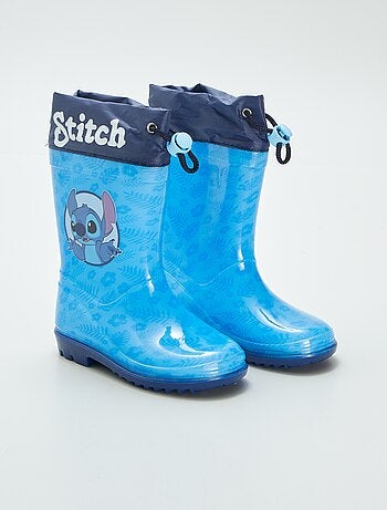 Disney-regenlaarzen met Stitch-print