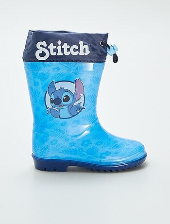 Disney-regenlaarzen met Stitch-print