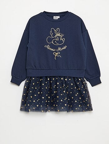 Disney-sweatjurk met Minnie -print en rok met 2-in-1-effect