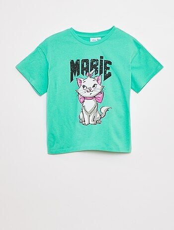 Disney-T-shirt met korte mouw en Stitch-print