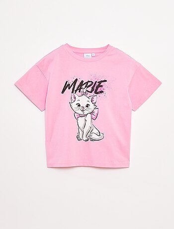 Disney-T-shirt met korte mouw en Stitch-print