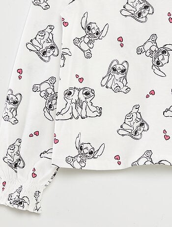 'Disney'-T-shirt met 'Stitch'-print