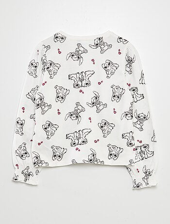 'Disney'-T-shirt met 'Stitch'-print