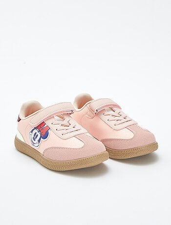 'Disney'/'Minnie'-sneakers van suèdine met pailletten