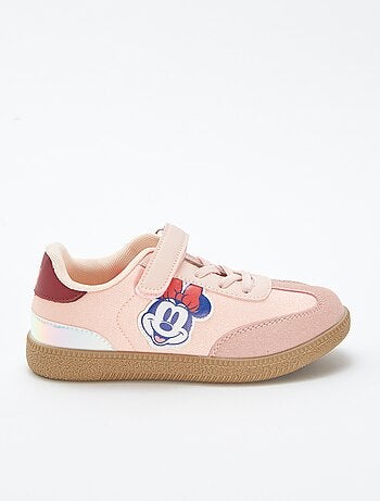 'Disney'/'Minnie'-sneakers van suèdine met pailletten