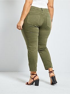 Driekwartbroek met knopen - Kiabi