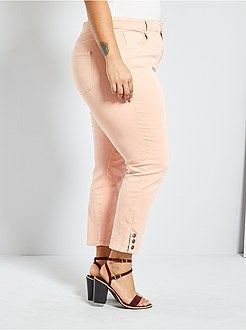 Driekwartbroek met knopen - Kiabi