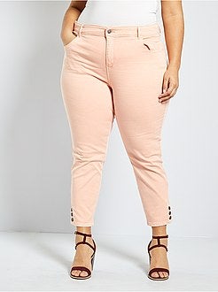 Driekwartbroek met knopen - Kiabi