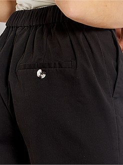 Driekwartbroek met omslagen - Kiabi