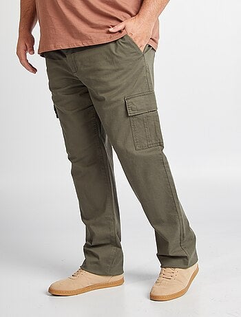 Effen broek met zakken