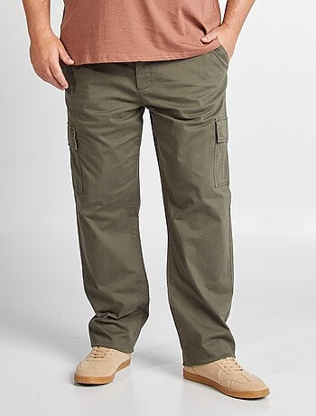 Effen broek met zakken