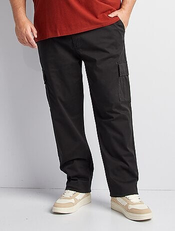Effen broek met zakken