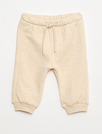 Effen joggingpak van sweatstof - Sweater + broek - 2-delig