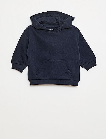 Effen joggingpak van sweatstof - Sweater + broek - 2-delig