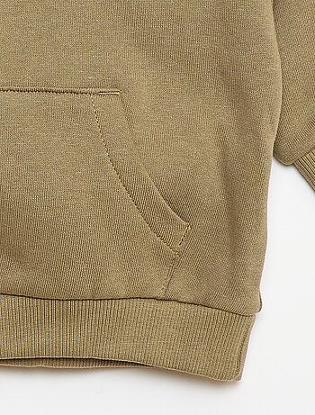 Effen joggingpak van sweatstof - Sweater + broek - 2-delig