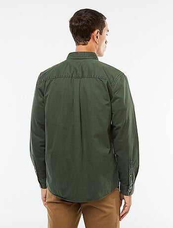 Effen overhemd - recht / regular-fit model