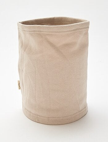 Effen snood van fleece