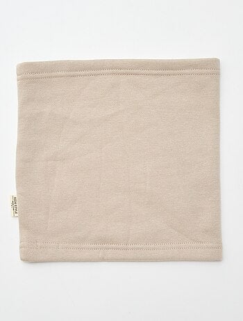 Effen snood van fleece