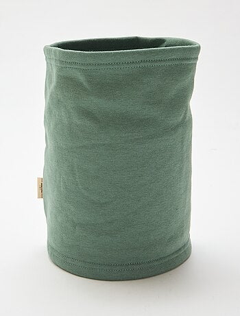 Effen snood van fleece