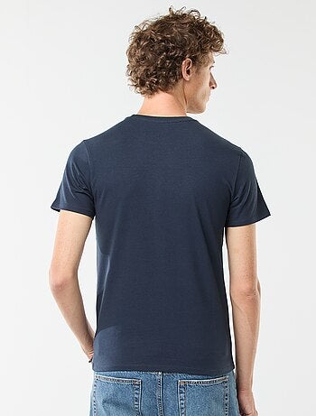Effen T-shirt - Slim-fit